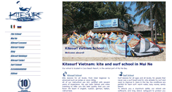 Desktop Screenshot of kitesurfvietnam.com